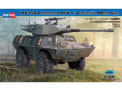 LAV-150 Commando AFV Cockerill 90mm Gun 