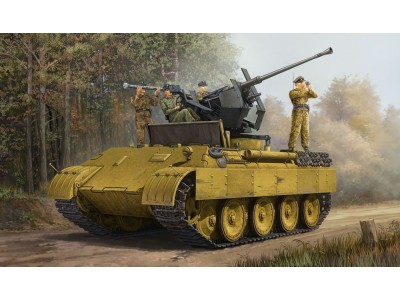 German Panther asuf.D Flak Bergepanther 