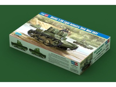 Soviet T-26 Light Infantry Tank Mod 1931 