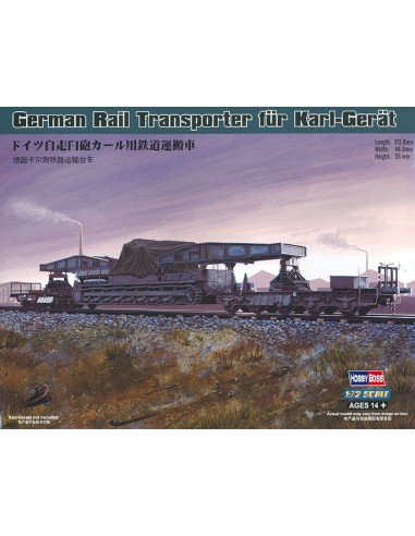 German Rail Transporter für Karl-Gerät 