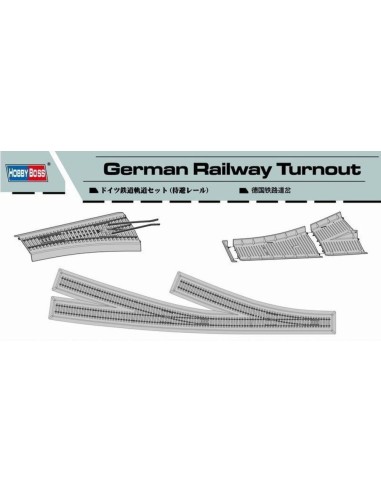 German Railway Turnout 