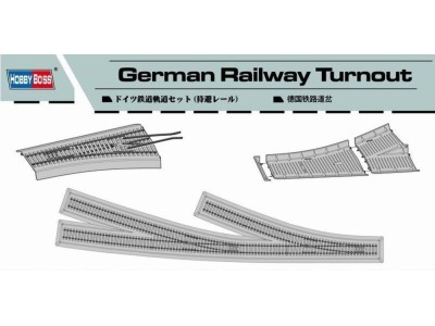 German Railway Turnout 