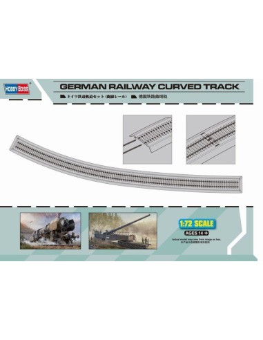 German Railway Curved Track 