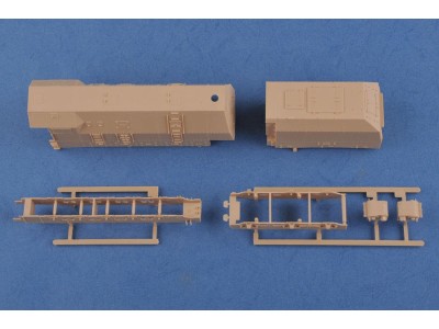 German Panzerlok BR57 Armoured Locomotiv 