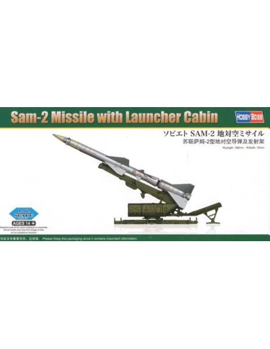 Sam-2 Missile with Launcher Cabin 
