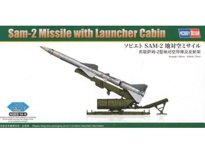 Sam-2 Missile with Launcher Cabin 