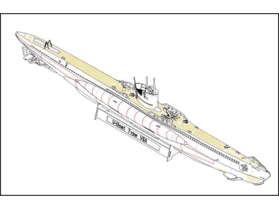 DKM Navy Type VII-A U-Boat 