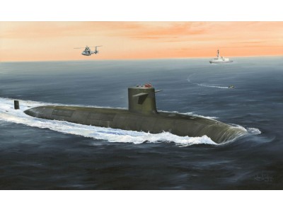 French Navy Le Triomphant SSBN 