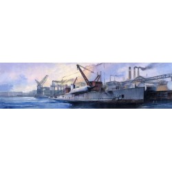 French Surcouf Submarine Cruiser 