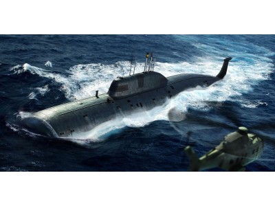 Russian Navy SSN Akula Submarine 
