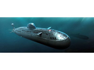 Soviet Navy Victor III Class SSN 