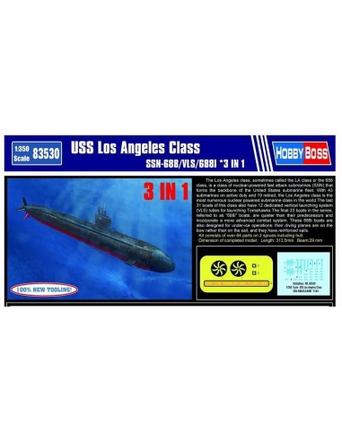 USS Los Angeles Class SSN-688/VLS/688I 