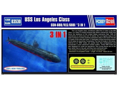 USS Los Angeles Class SSN-688/VLS/688I 