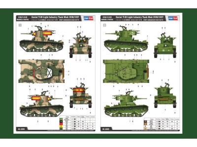 Soviet T-26 Light Infantry Tank Mod.1936 