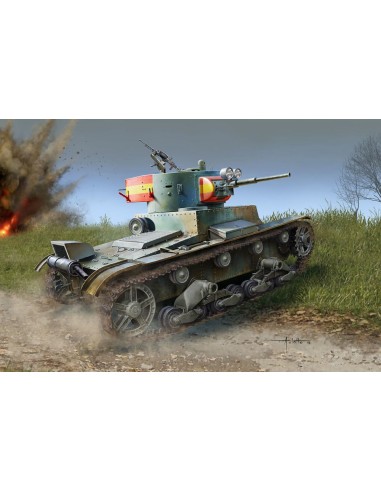 Soviet T-26 Light Infantry Tank Mod.1936 