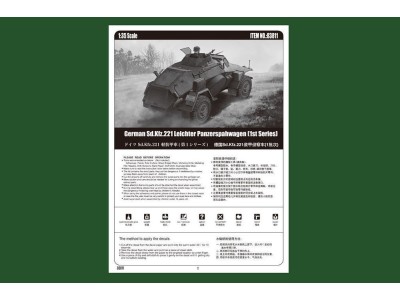 German Sd.Kfz.221 Leichter Panzerspahwag 
