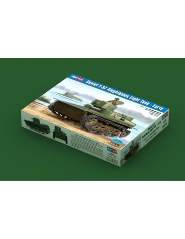 Soviet T-37 Amphibious Light Tank-Early 