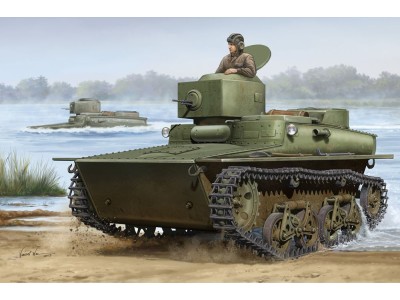 Soviet T-37 Amphibious Light Tank-Early 