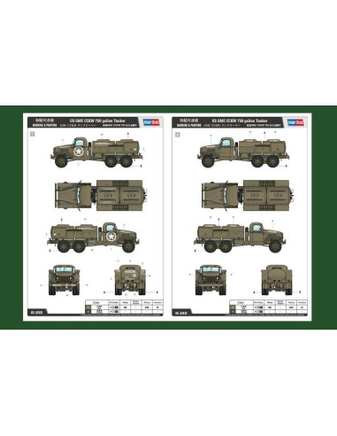 US GMC CCKW 750 gallon Tanker Version 