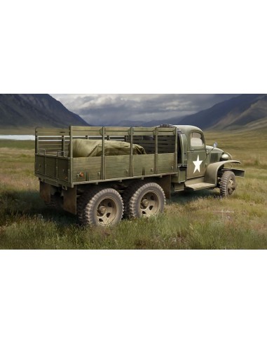 US GMC CCKW-352 Wood Cargo Truck 
