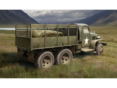 US GMC CCKW-352 Wood Cargo Truck 