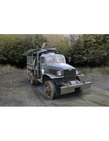 US GMC CCKW-352 Machine Gun Turret Versi 