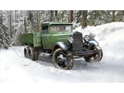 Soviet GAZ-AAA Cargo Truck 