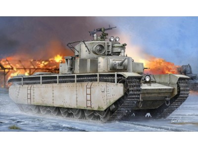 Soviet T-35 Heavy Tank-Before 1938 