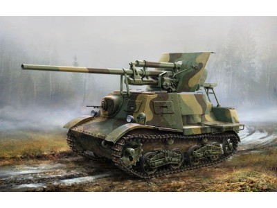 Soviet ZIS-30 Light Self-Propelled Anti- -Tank Gun 