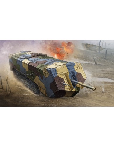 French Saint-Chamond Heavy Tank-Medium 