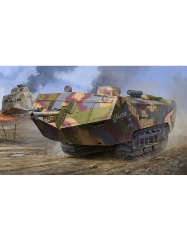 French Saint-Chamond Heavy Tank-Late 