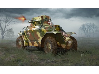 Hungarian 39M CSABA Armored Car 