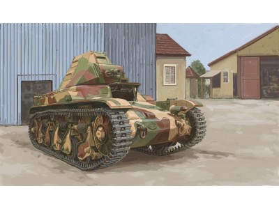 French R35 with FCM Turret 