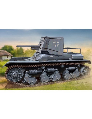 German 3.7cm Pak 35/36 auf Pz.Kpfw 35R(f) 