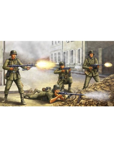 German Infantry " The Barrage Wall 