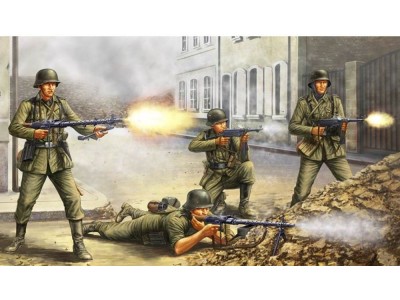 German Infantry " The Barrage Wall 