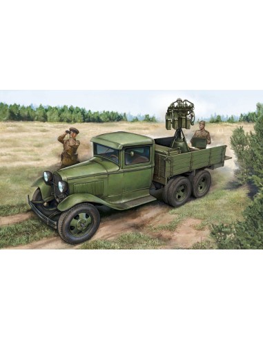 GAZ-AAA with Quad Maxim AA Gun 
