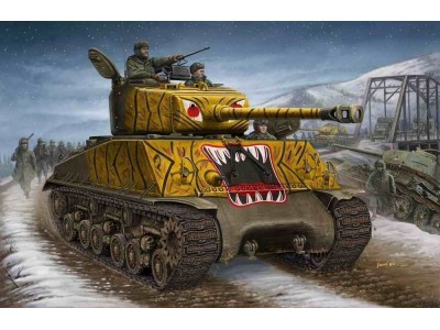 U.S M4A3E8  TANK 