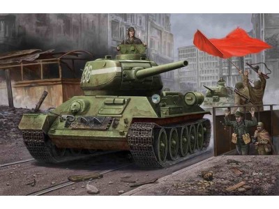 RussianT-34/85(1944 angle-jointed turret) tank 