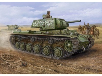 Russian KV -1'S Ehkranami tank 