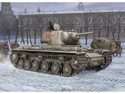 Russian KV -1'S Ehkranami tank 