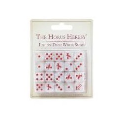 Dés LEGION WHITE SCARS DICE Horus Heresy