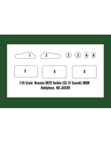 Russian 9K79 Tochka (SS-21 Scarab) IRBM 