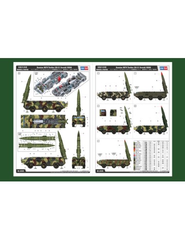 Russian 9K79 Tochka (SS-21 Scarab) IRBM 