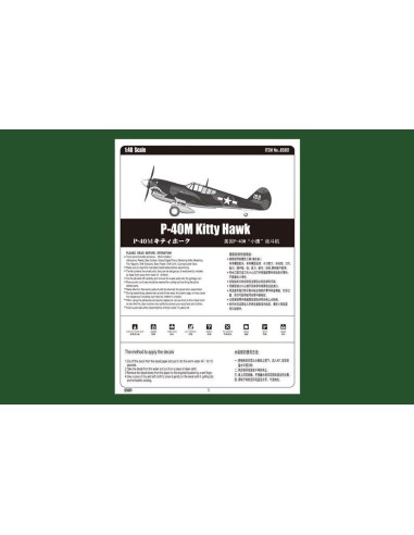 P-40E Kitty Hawk Fighter 