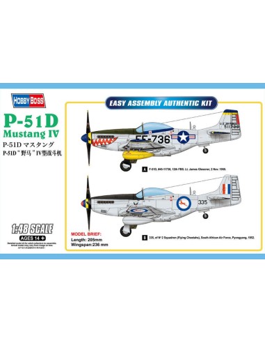 P-51D Mustang IV Fighter 