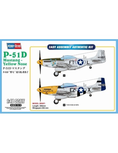 P-51D Mustang-Yellow Nose 