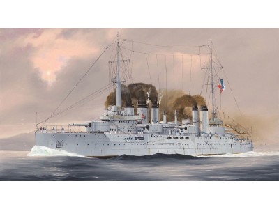 French Navy Pre-Dreadnought Battleship Danton 