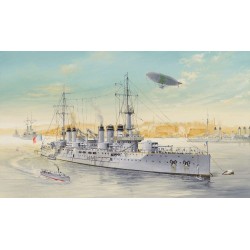 French Navy Pre-Dreadnought Battleship Voltaire 