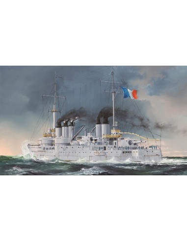 French Navy Pre-Dreadnought Battleship Condorcet 